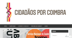 Desktop Screenshot of cidadaosporcoimbra.com